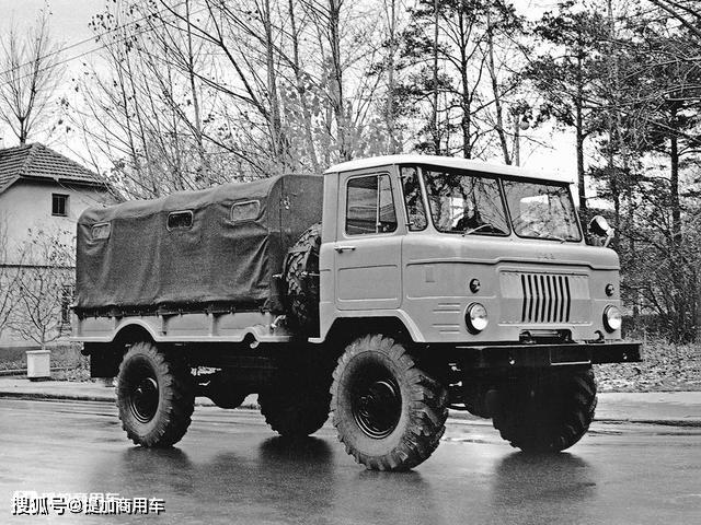 战斗民族的gaz66卡车有多牛?前苏联军方最爱,越野性能