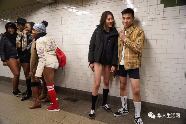 脱脱疯狂脱全美无裤日入乡随俗撤掉裤子的华人真美