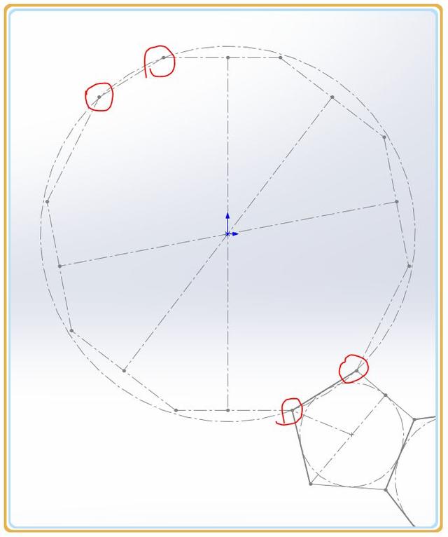 用solidworks建模的c60球形分子结构只用了10页就画完了