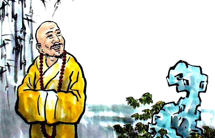 原创二祖慧可用奇特手势化解僧璨禅师罪业传一袭袈裟四句真言