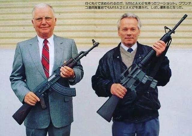 感谢美国人斯通纳大陆台湾首先在步枪设计理念上完成和平统一