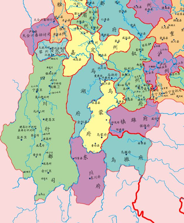 原创四川与云南的区划调整,四川省2个县,为何划入了云南省?