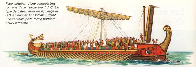 乘风破浪应有时—浅谈古罗马船舶的建造和发展_战舰
