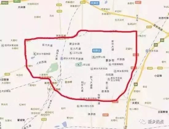 新乡货车限行区域调整2023年新乡限行时间表