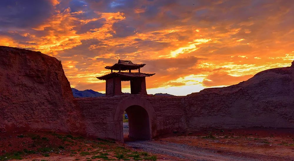 【图赏】永泰龟城夕阳美景