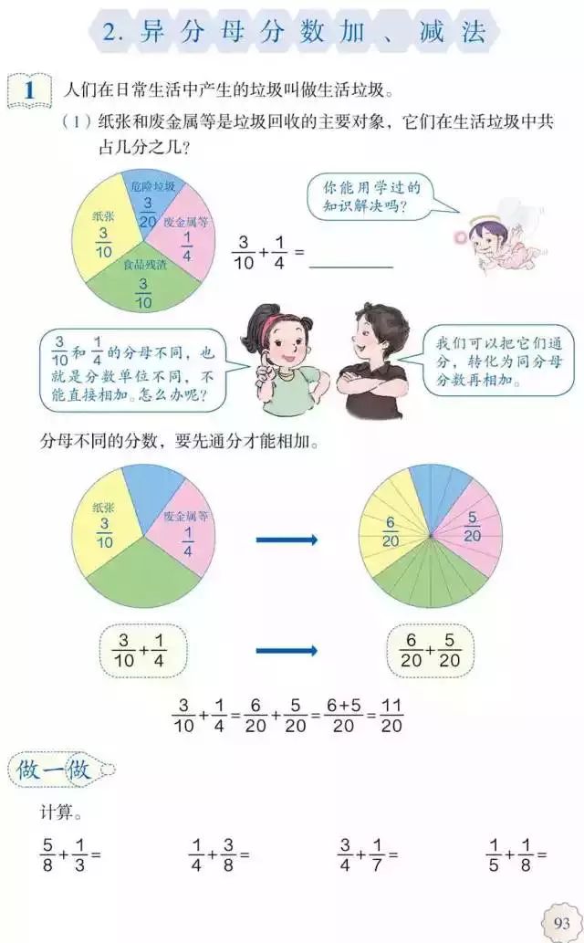 人教版小学数学五年级下册电子课本（高清版）