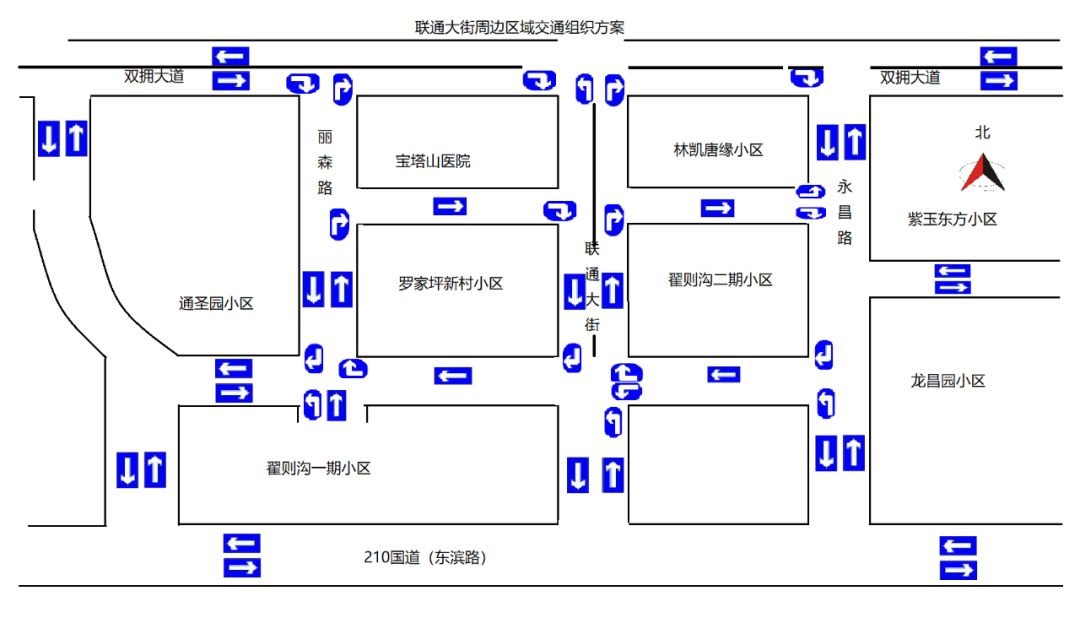 三,实施时间 本次单向交通组织措施于2020年1月19日起实施,请广大