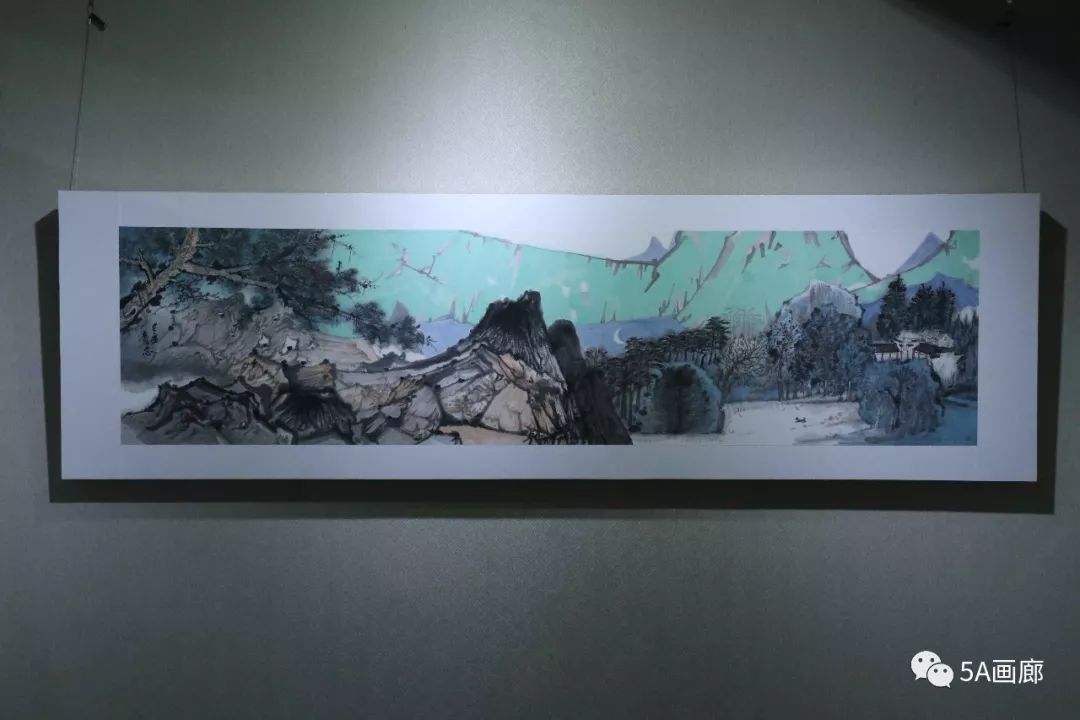 【5a现场】"开门见山——郭庆志中国画作品展"在萧县龙河艺术空间开幕