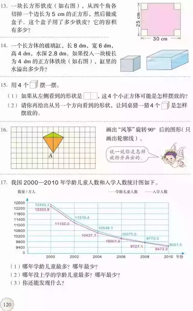 人教版小学数学五年级下册电子课本（高清版）