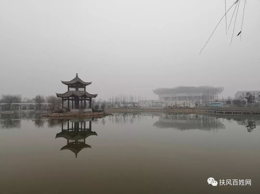 周风影视 | 航拍扶风县体育公园摄  影:吕明霞
