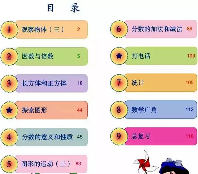 人教版小学数学五年级下册电子课本（高清版）