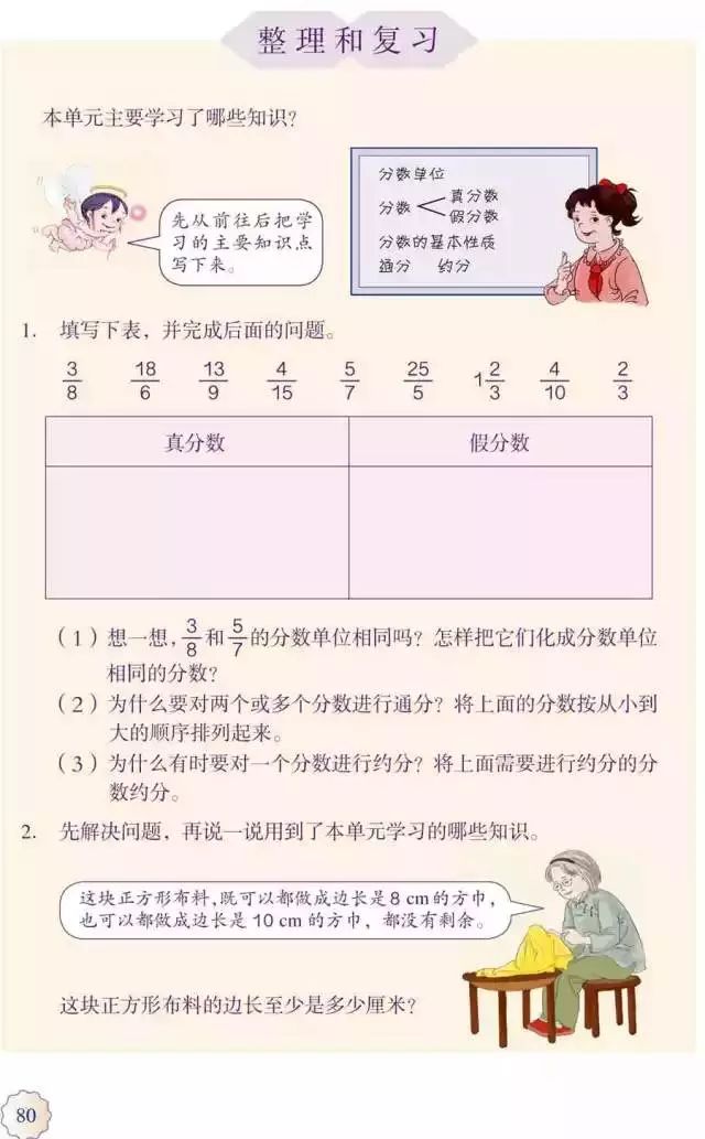 人教版小学数学五年级下册电子课本（高清版）