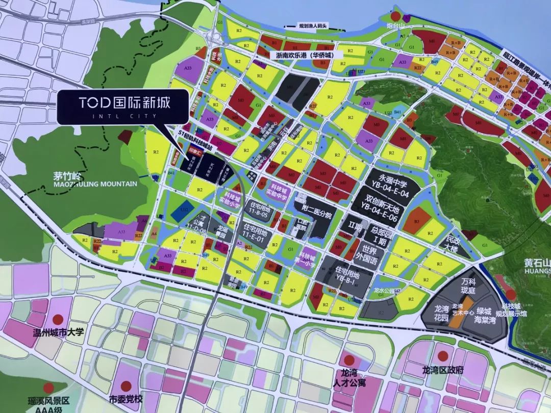 仅为示意,以最新规划和政府最终实施为准 ----tod国际新城所在的科技