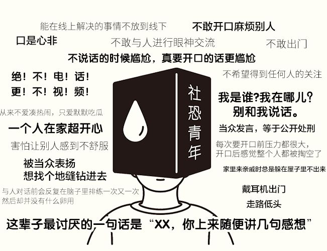 社恐患者一天有25个小时不想说话