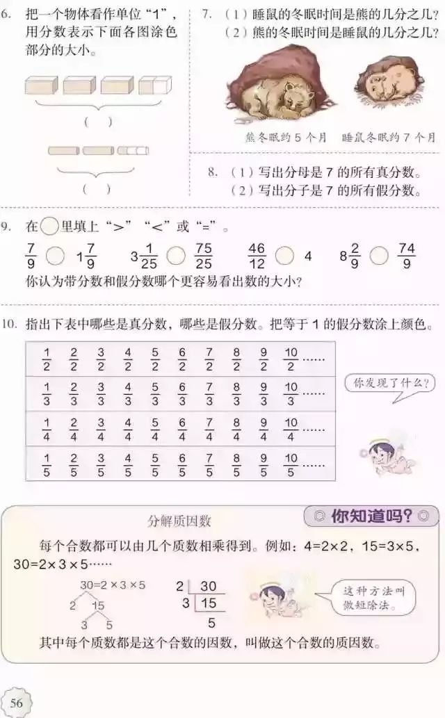 人教版小学数学五年级下册电子课本（高清版）