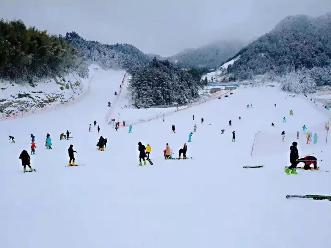 2022西岭雪山滑雪场玩乐攻略,滑雪场所在的半山腰还云雾缭...【去哪儿攻略】