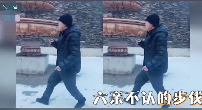 【62岁潘长江在雪地里跳舞，身体倍儿棒，从不吃保健品】潘长江怎么跳舞