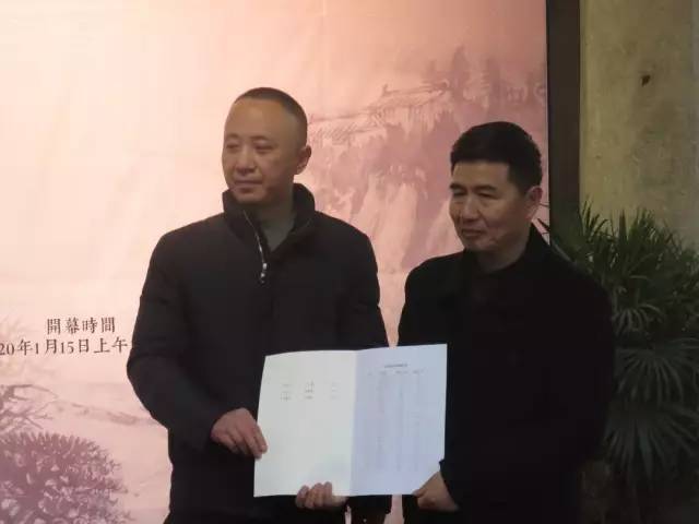 桂馥堂一一朱氏四代中国画展暨朱祖侃作品捐赠仪式在博物馆举行