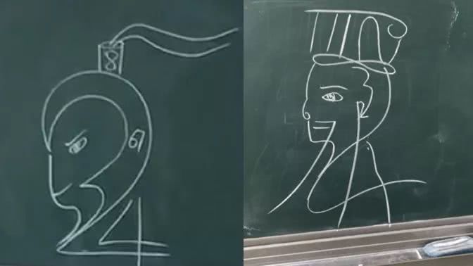 这位小学美术老师送给学生的粉笔画,值日生怎么舍得擦掉