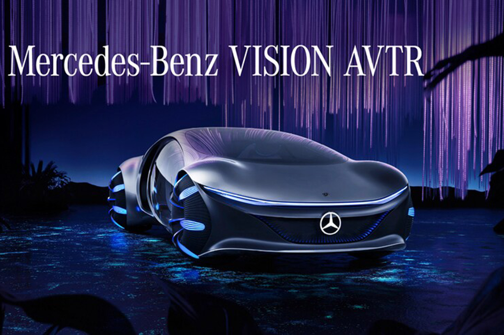 奔驰vision avtr概念车发布 最大续航700km