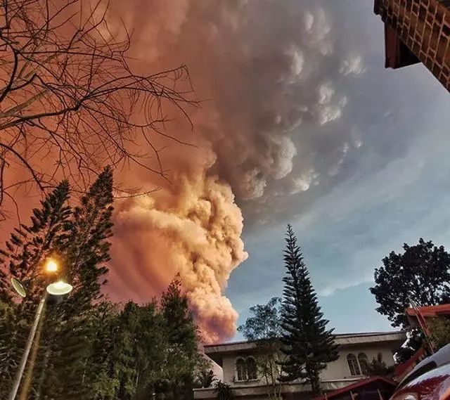 自然的力量 20图感受令人生畏的菲律宾火山爆发