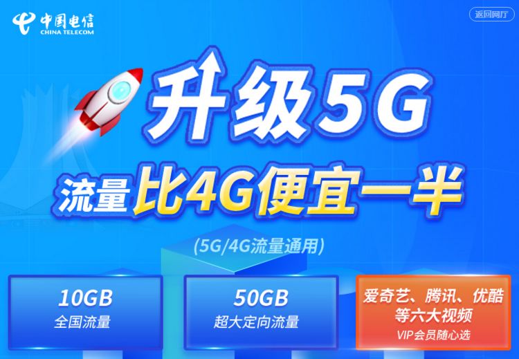 电信卡5g流量够用吗