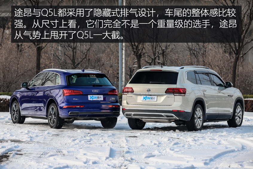 途昂/q5l对比评测 同价选大还是选小?