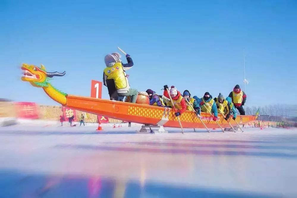 明日赛事燃情冰雪季第二届北京市冰上龙舟赛明日水上公园激情开赛