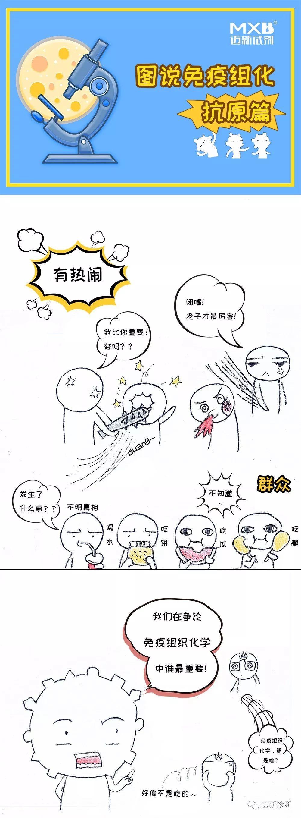 免疫组织化学系列漫画-第一期