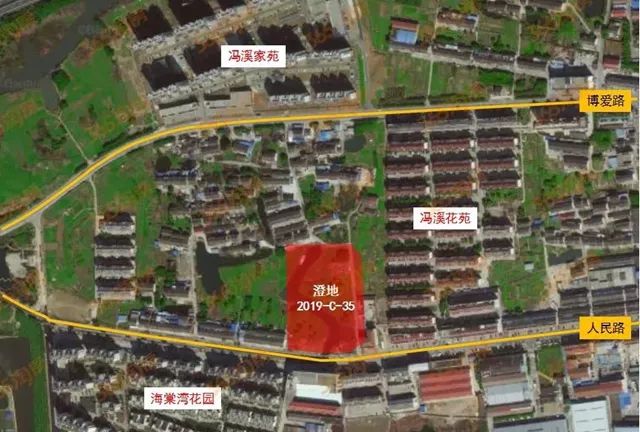 地块名称:澄地2019-c-35 地块位置:江阴市徐霞客镇峭岐规划路西,人民