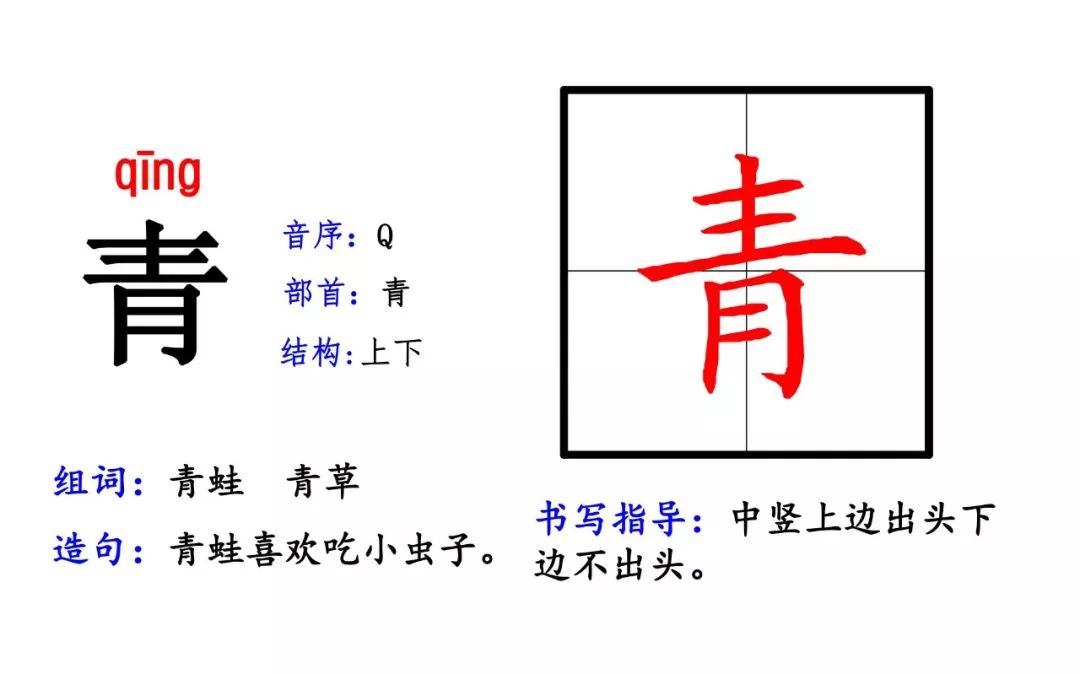 预习：部编版一下生字拼音+偏旁+结构+组词+造句