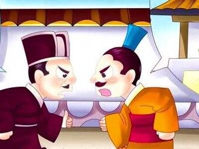 两个官一大一小猜成语_看图猜成语(2)