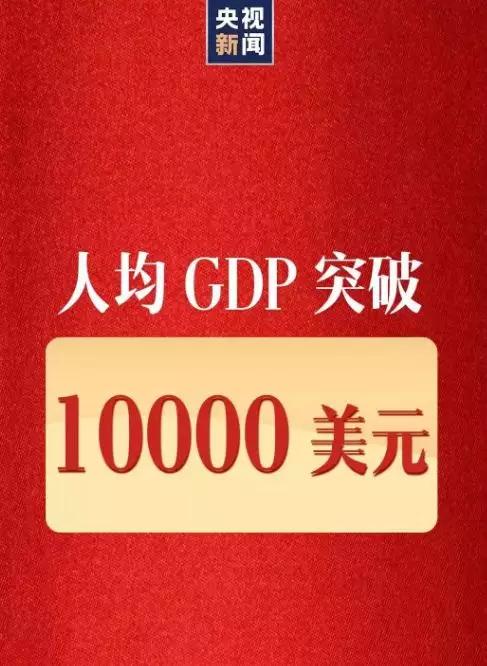 我国人均GDP突破1万美元，华为卖出2.4亿台手机|财经日评