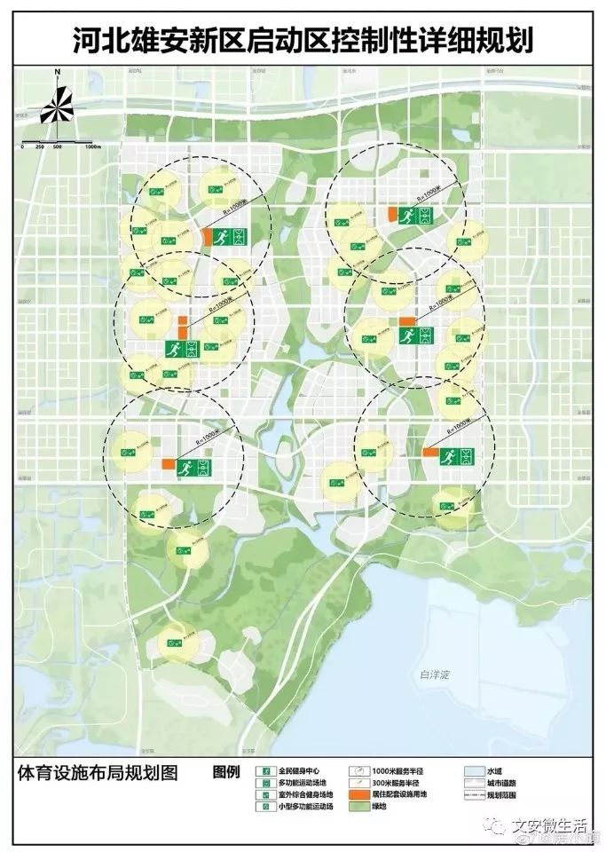 雄安新区启动区详细规划高清图曝光,详细到小学,大学等……值得期待