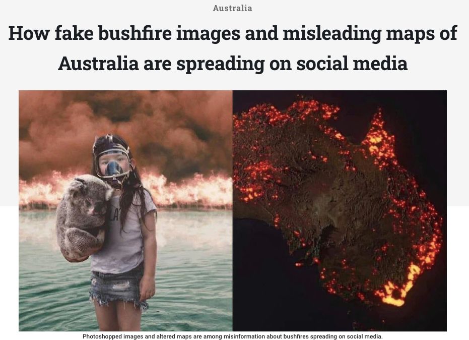 【从澳洲恐怖大火刷屏说起，让孩子学会鉴别假新闻有多重要？】 