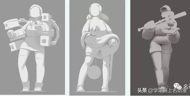 只是那个时候大家练习的是规则的  单色的石膏.