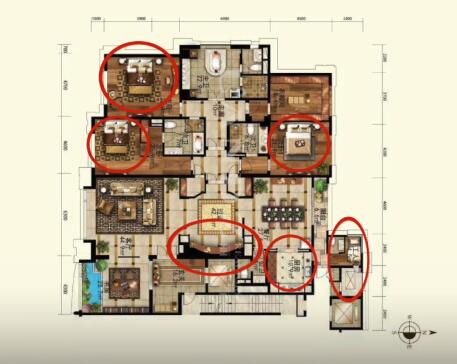 开奔驰车进故宫女子疑似豪宅公开：宫殿式三进