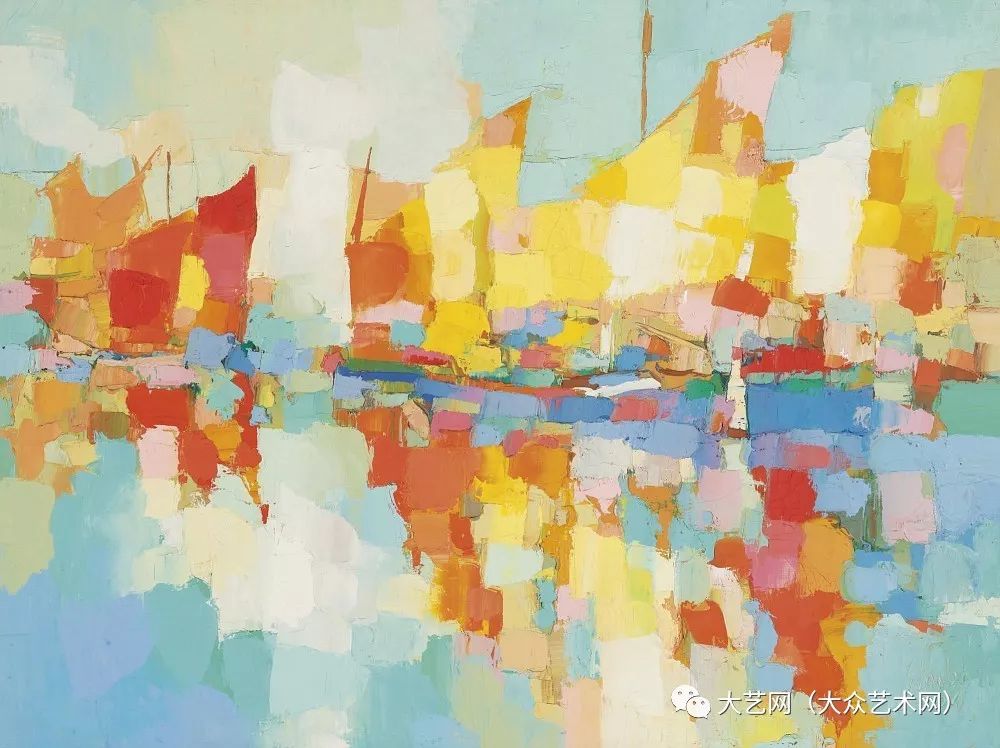 大众艺术网:美丽明亮色块的地中海画风 —— 意大利现代画家尼古拉