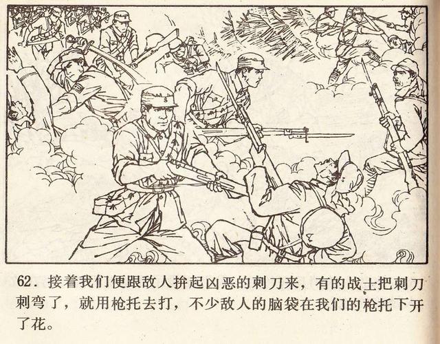 pp连环画1983年版抗日反扫荡故事宋庄之战黄先华等绘