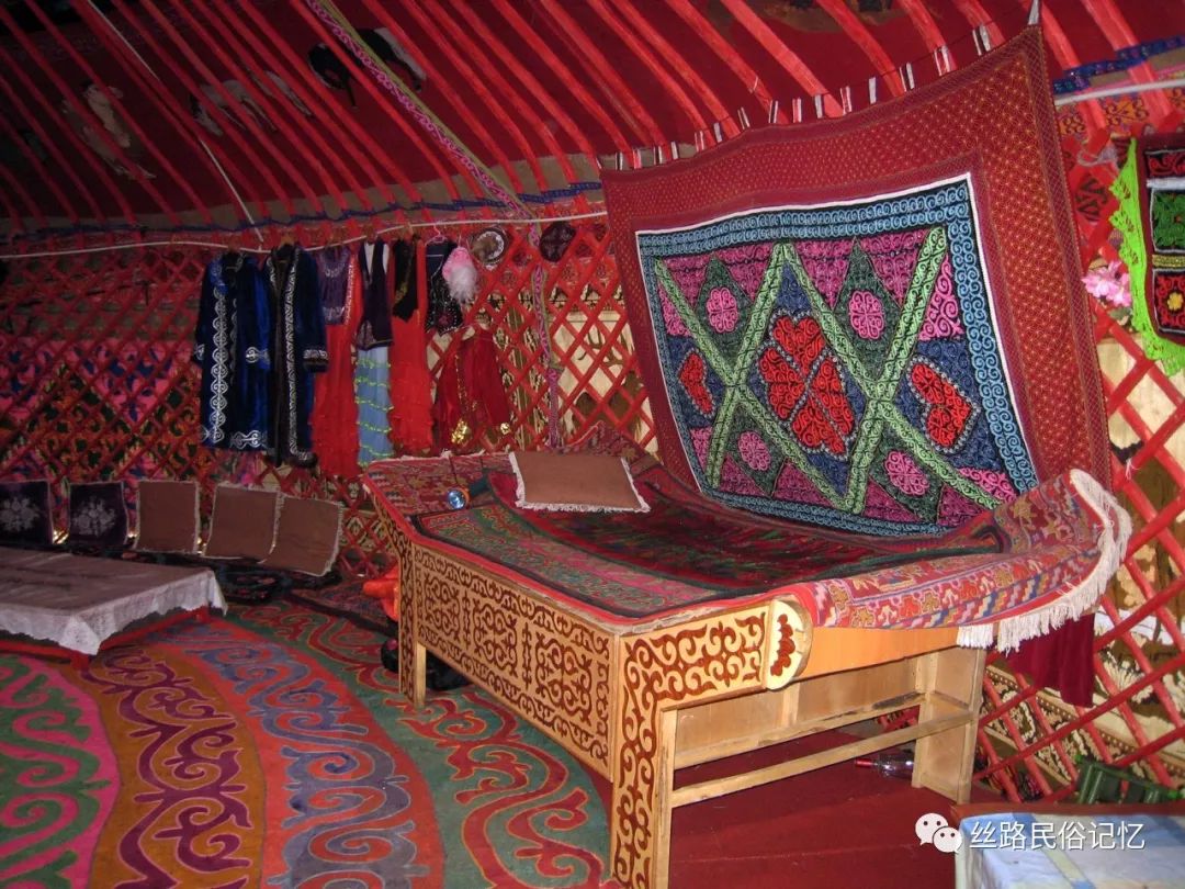 图说新疆传统民居(2):哈萨克族的毡房木屋