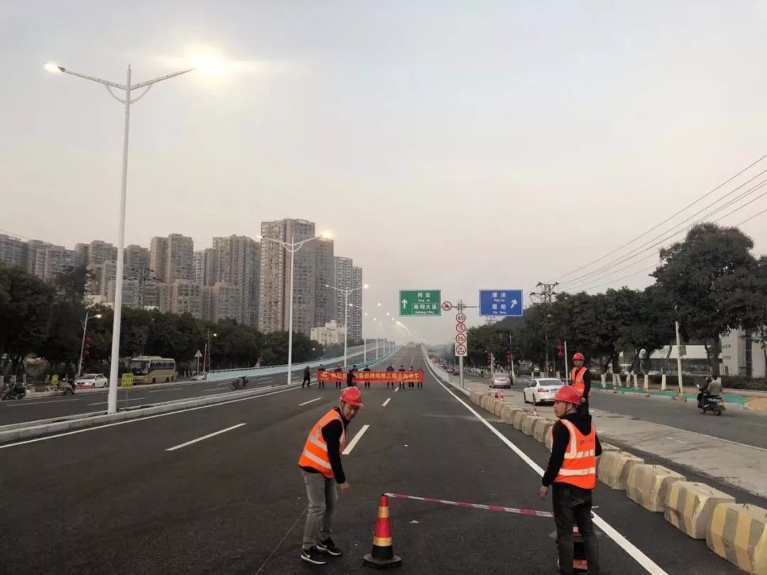 快讯同安37条道路集中通车同集路主跨线桥刚刚正式通车啦春节出门赶紧