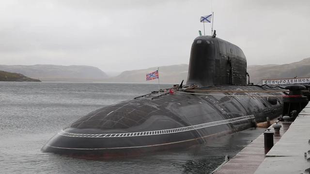 俄第二艘亚森m核潜艇下水攻击能力强于093我们看了还是眼馋