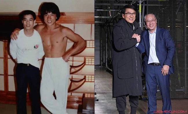 成龙巴黎跨界走秀，35年后再同框与李宁开心握手