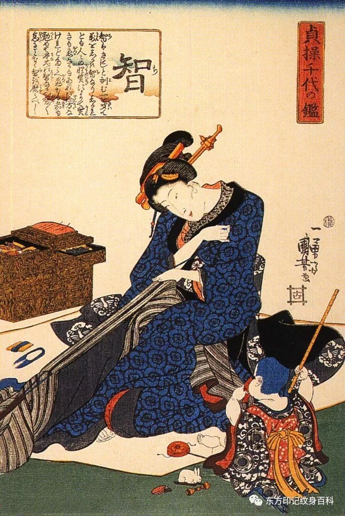 浮世绘的制作工艺歌川国芳三