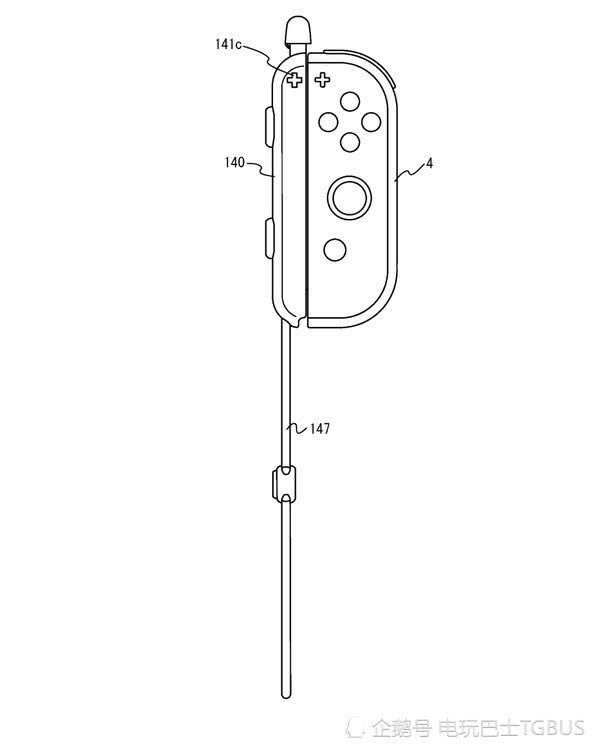 任天堂Switch触碰笔新专利曝光 可连接至JoyC