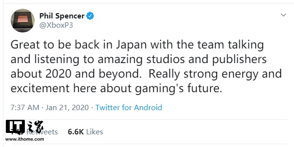 Xbox负责人Phil率团队赴日本：感叹日本游戏行业充满活力_Spencer