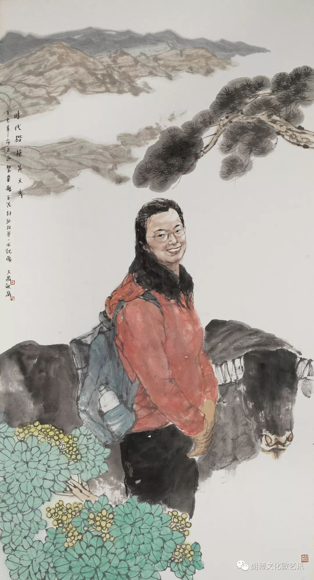 朗博带你看展览笃定前行广西书画院美术书法优秀作品展