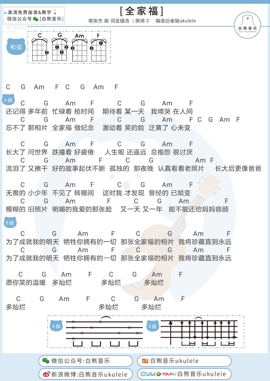 简谱全家福_全家福照片卡通(2)