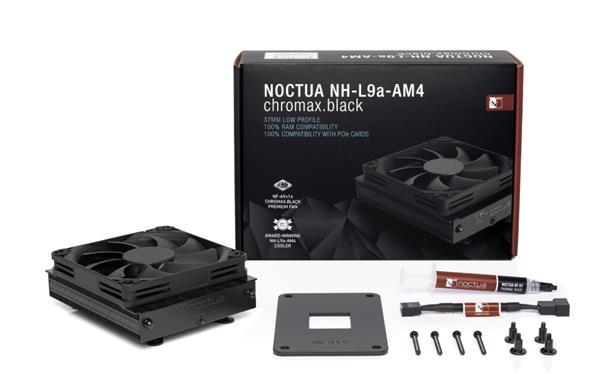 貓頭鷹發布NH-L9a Chromax黑化散熱器：支持AM4平臺 HTPC小鋼炮 遊戲 第4張