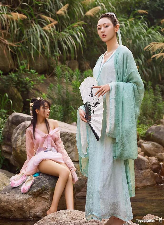 有仙气的两位古装"小姐姐"献给今天所有心情不好的人